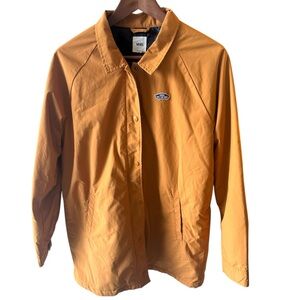 Vans Mustard Thanks Coach water resistant lined Jacket medium
